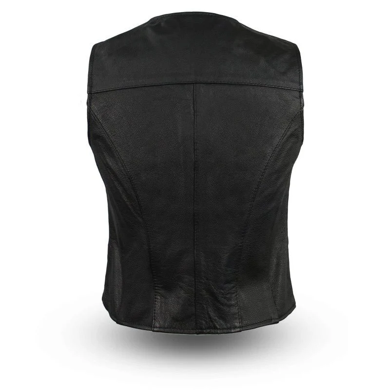 8123-sweet-sienna-women-s-motorcycle-leather-vest-2.webp Sweet Sienna Women's Motorcycle Leather Vest