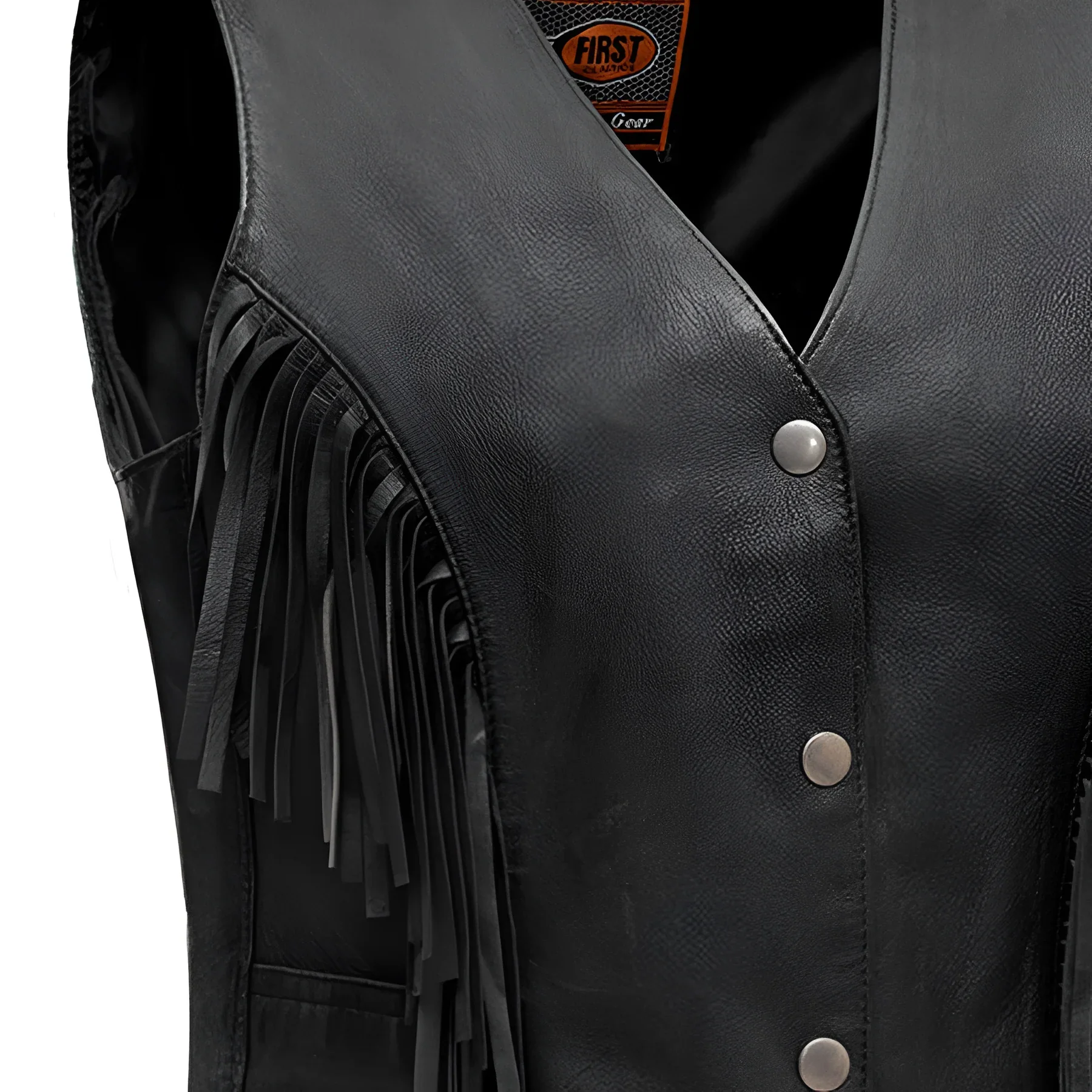 8144-apache-women-s-leather-motorcycle-vest-3.webp Apache Women's Leather Motorcycle Vest