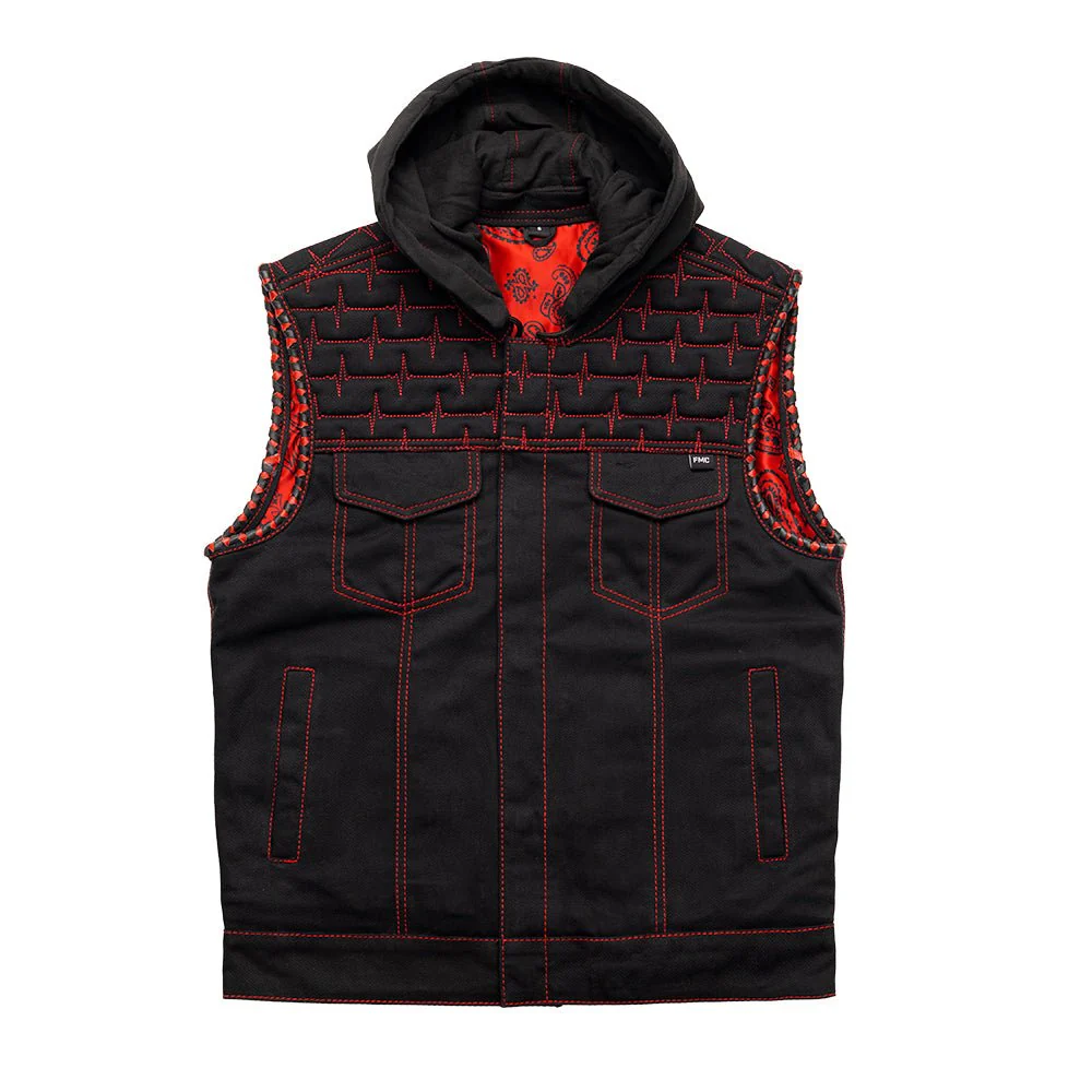 8175-pulse-men-s-twill-motorcycle-vest-limited-edition-1.webp Pulse - Men's Twill Motorcycle Vest - Limited Edition