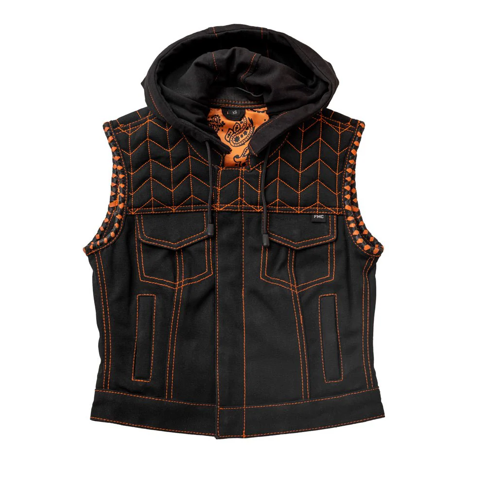 8272-cross-fox-women-s-club-style-motorcycle-canvas-vest-limited-edition-1.webp Cross Fox - Women's Club Style Motorcycle Canvas Vest - Limited Edition