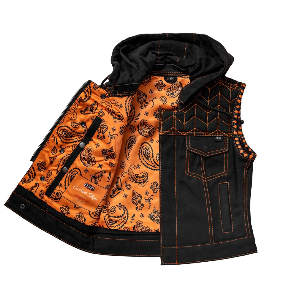 8272-cross-fox-women-s-club-style-motorcycle-canvas-vest-limited-edition-3.webp Cross Fox - Women's Club Style Motorcycle Canvas Vest - Limited Edition