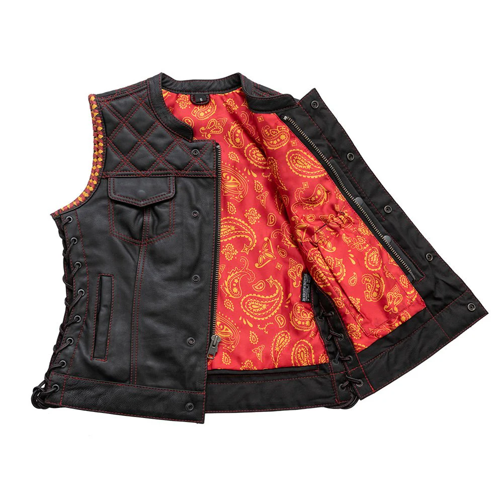 8282-torch-women-s-motorcycle-leather-vest-3.webp Torch Women's Motorcycle Leather Vest