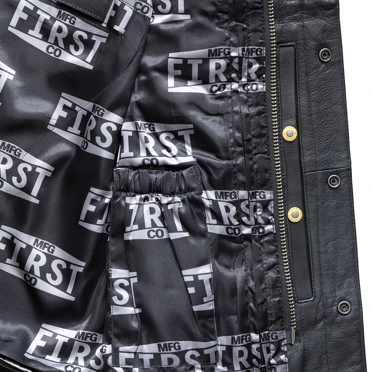 FMCo Men's Signature Leather Vest