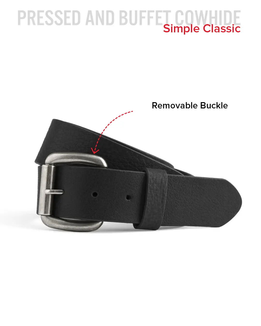 Leather Belt 1 1/2"