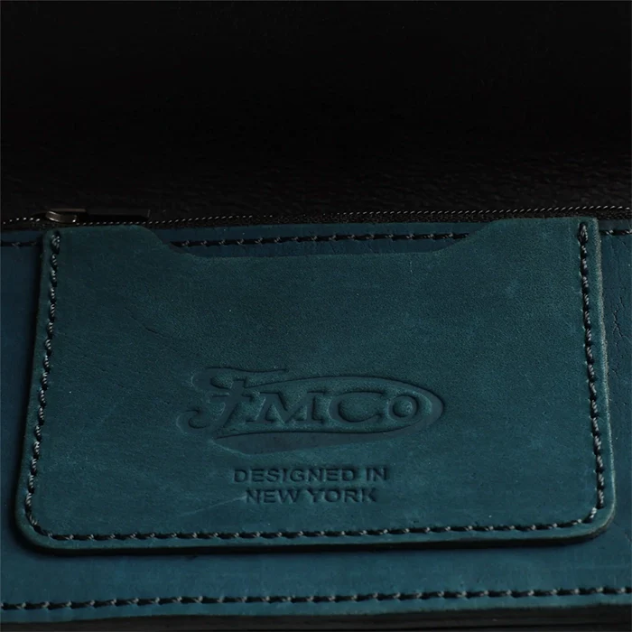 SMALL TRUCKER - Vegetable Tanned Leather Wallet