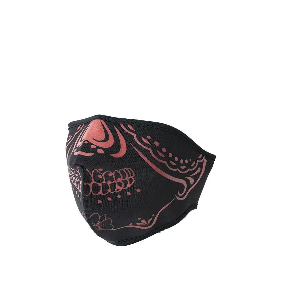 Neoprene Half Face Inverse Skull Riding Mask