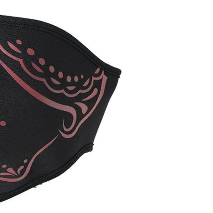 Neoprene Half Face Inverse Skull Riding Mask