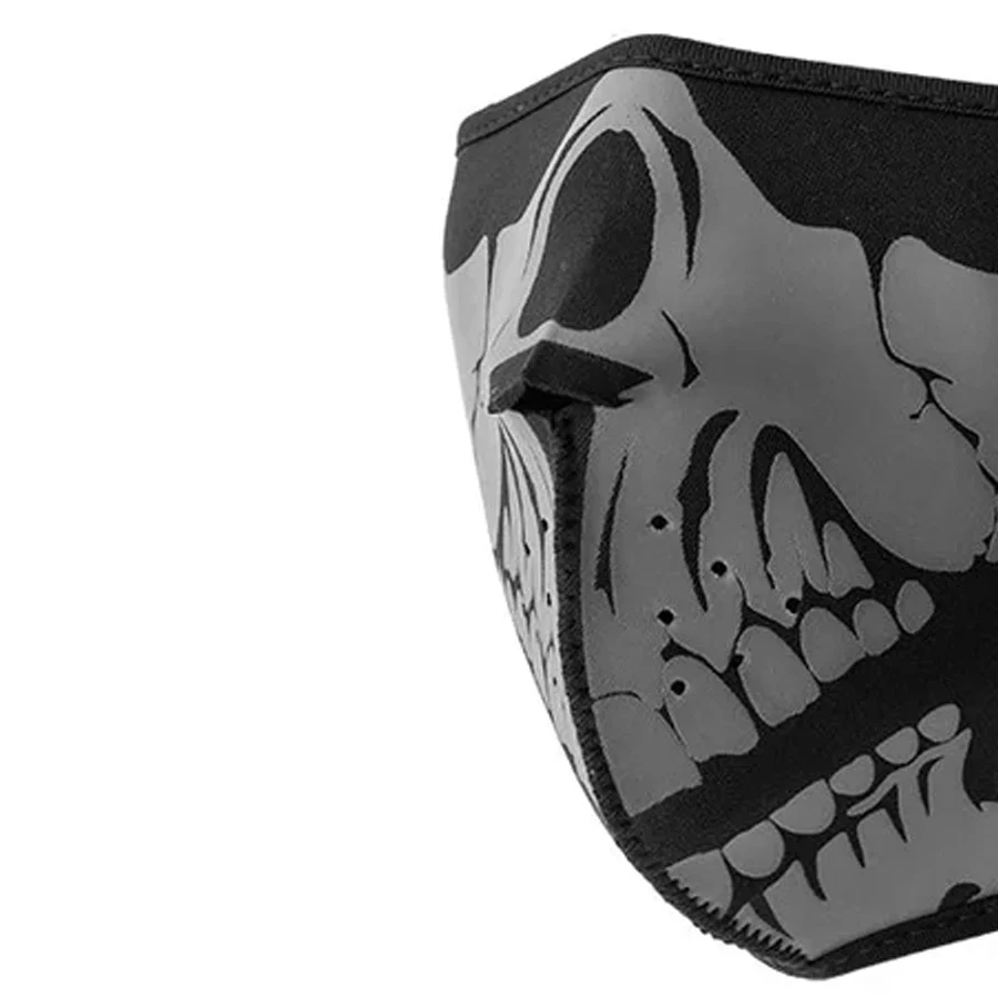 9772-neoprene-half-face-skull-riding-mask-4.webp Neoprene Half Face Skull Riding Mask