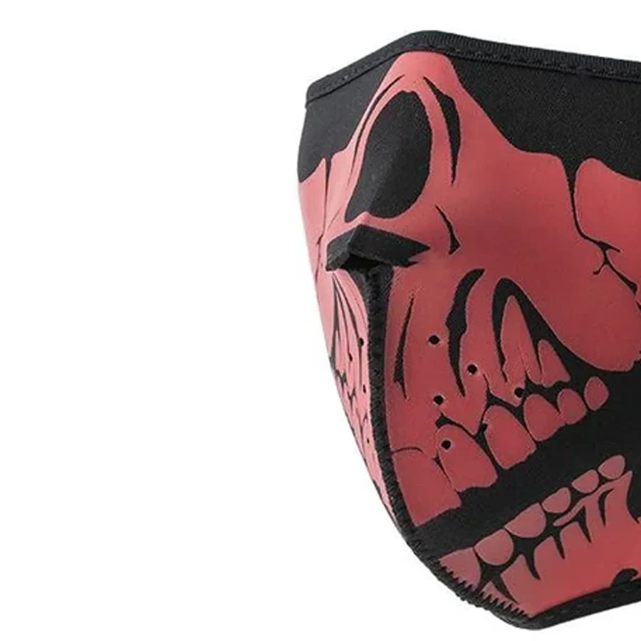 9772-neoprene-half-face-skull-riding-mask-7.webp Neoprene Half Face Skull Riding Mask