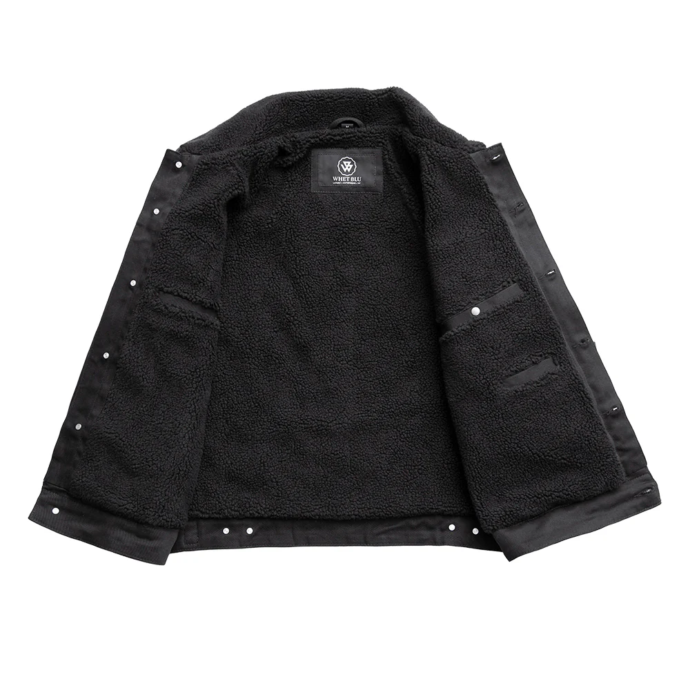 9836-cain-mens-faux-shearling-twill-jacket-5.webp Cain Mens Faux Shearling Twill Jacket