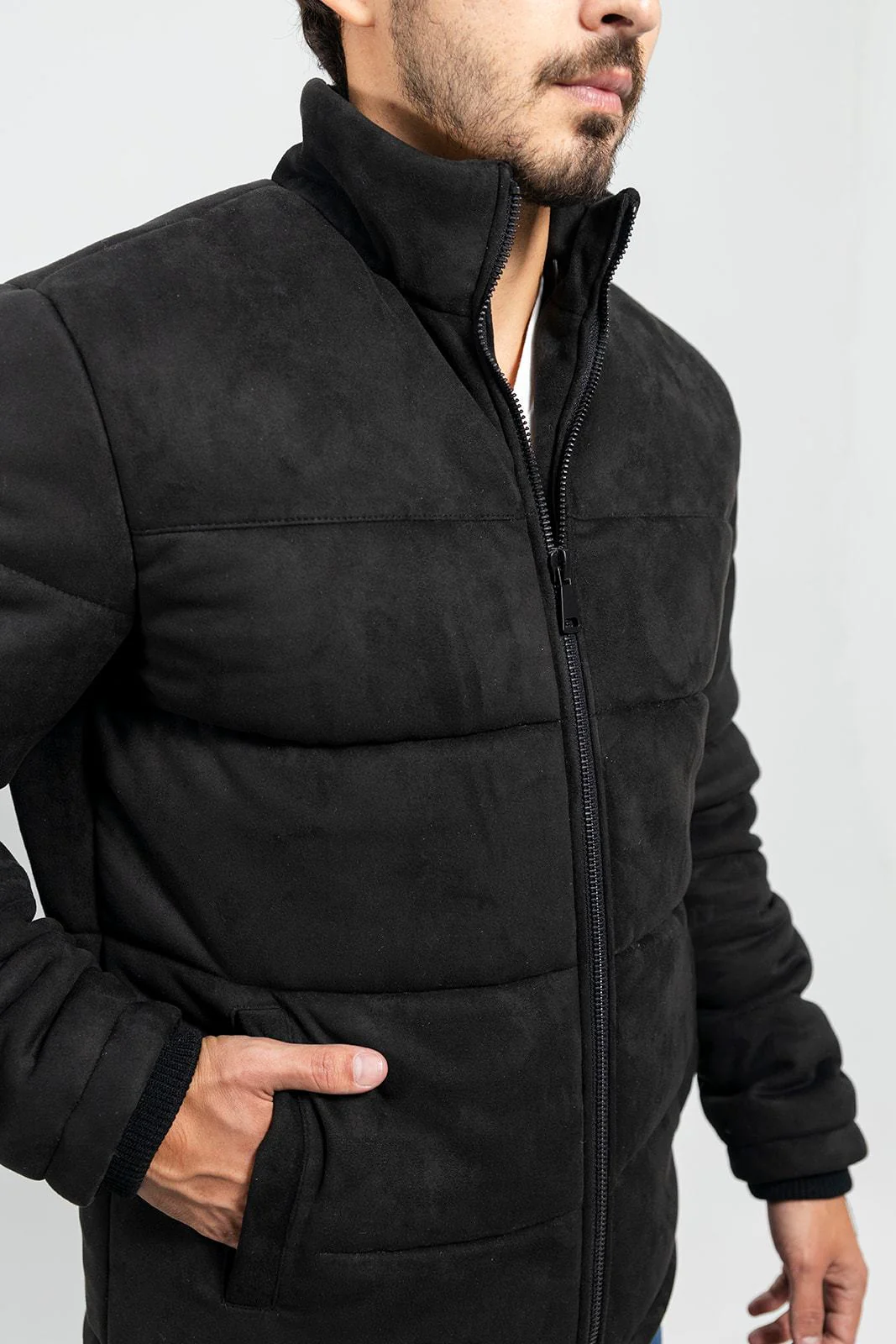 Brady Men's Vegan Faux Suede Jacket