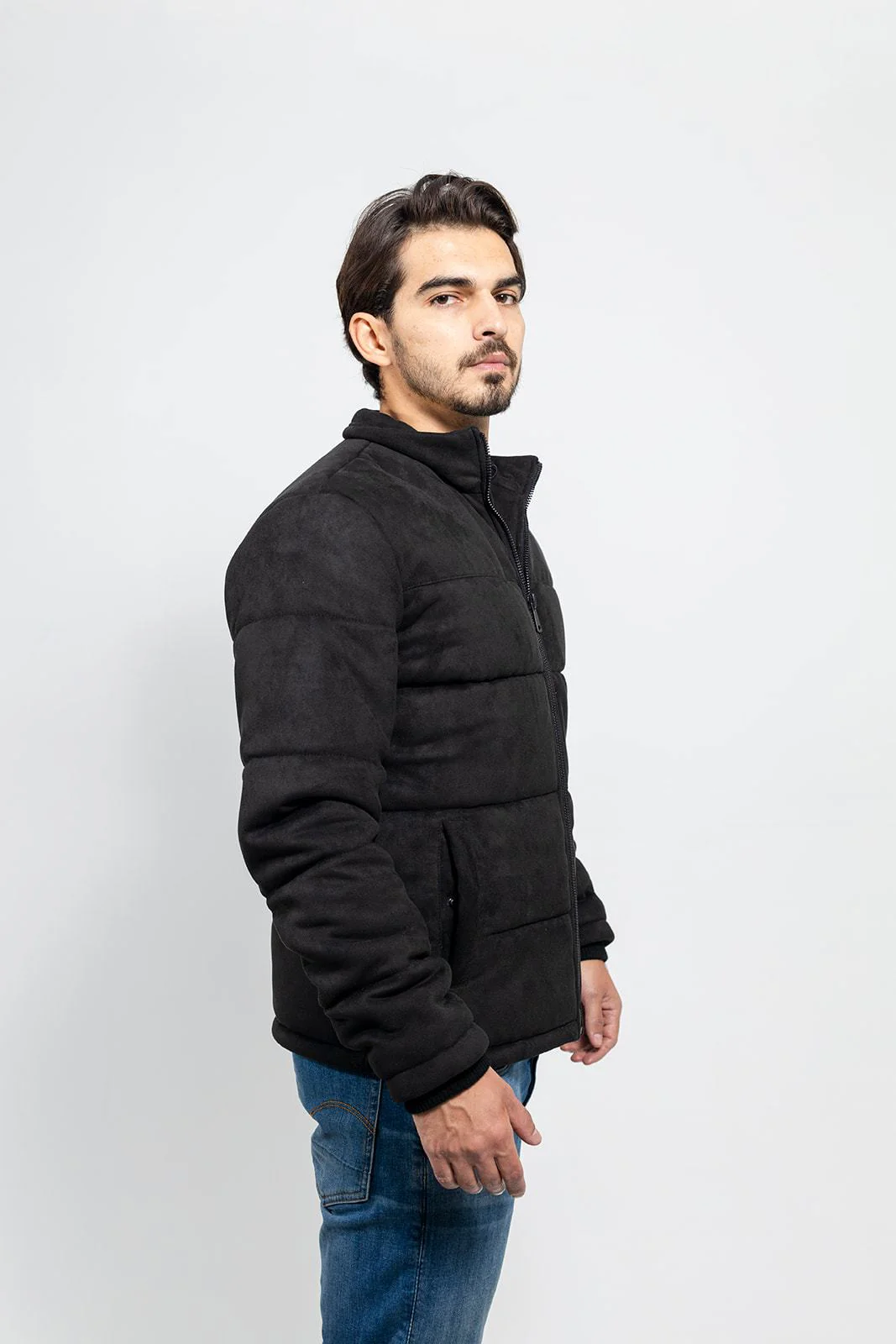 Brady Men's Vegan Faux Suede Jacket