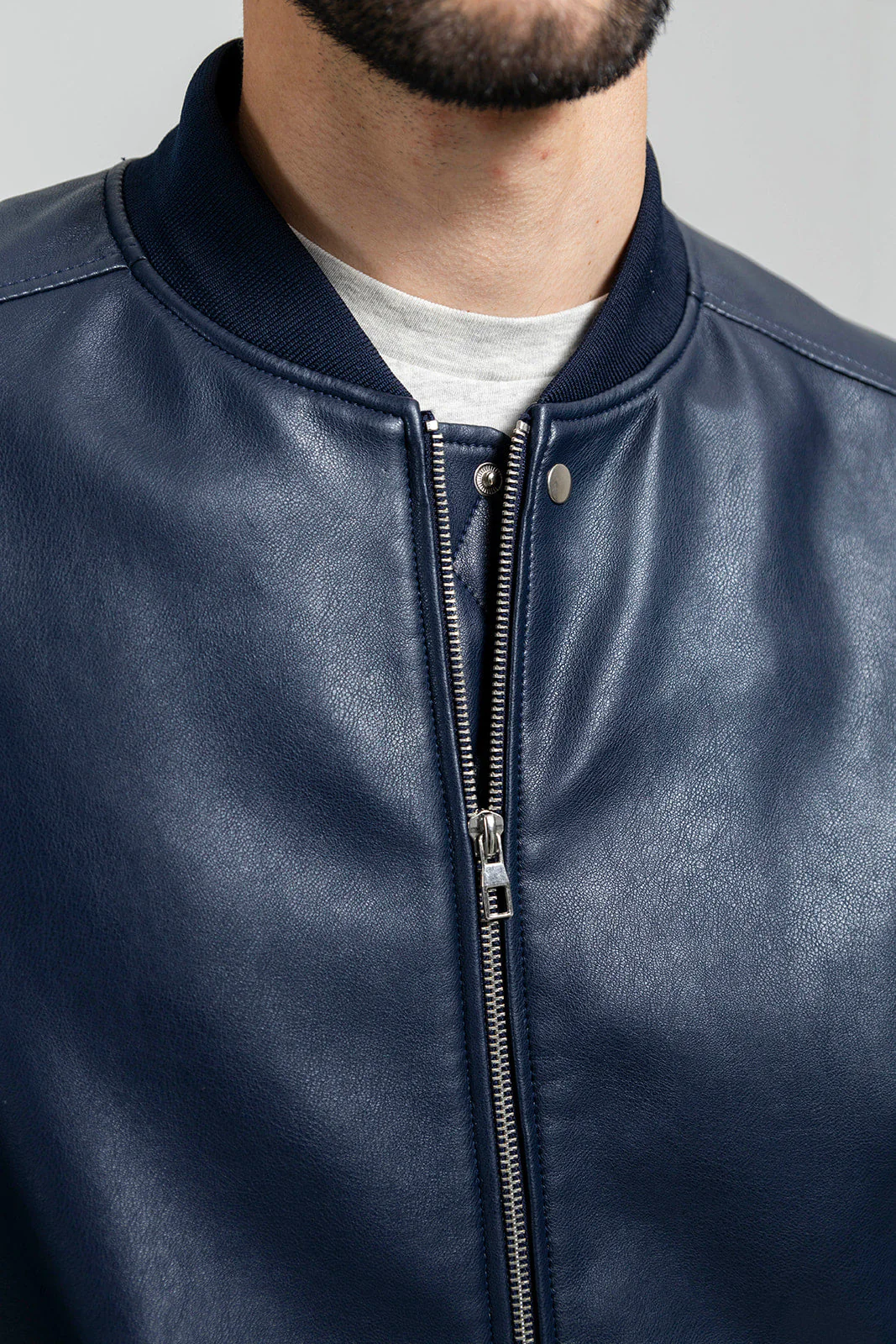 Justin Men's Vegan Faux Leather Jacket
