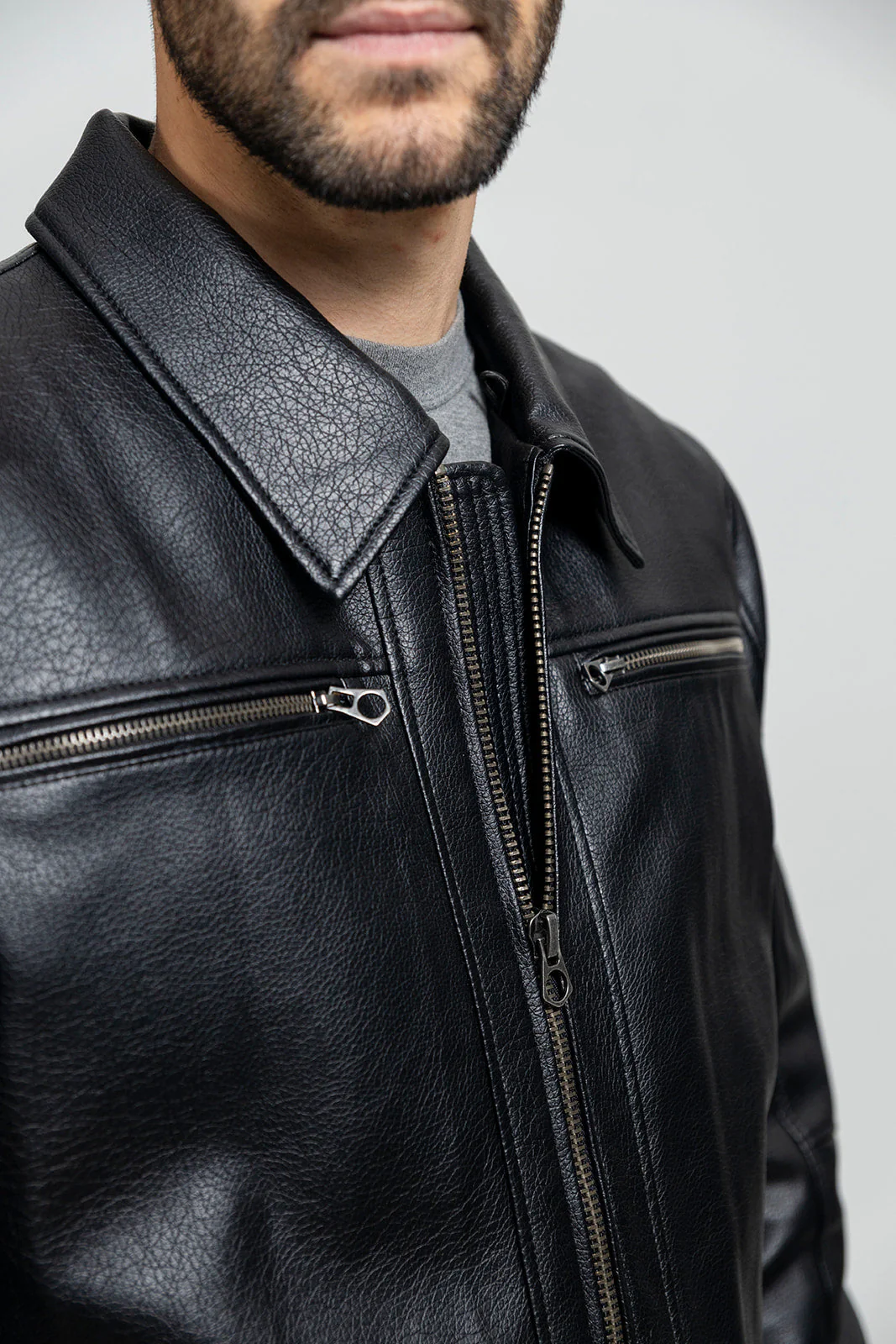 9933-conner-men-s-vegan-faux-leather-jacket-3.webp Conner Men's Vegan Faux Leather Jacket